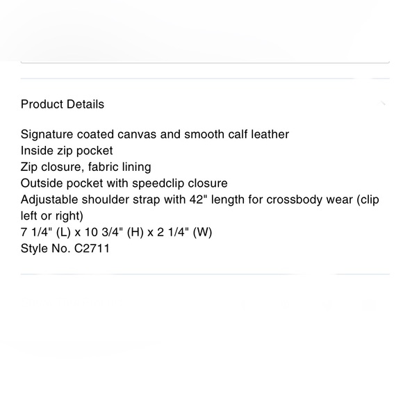 EUC- Coach ‘Track Pack’ In Signature Canvas - Picture 6 of 13